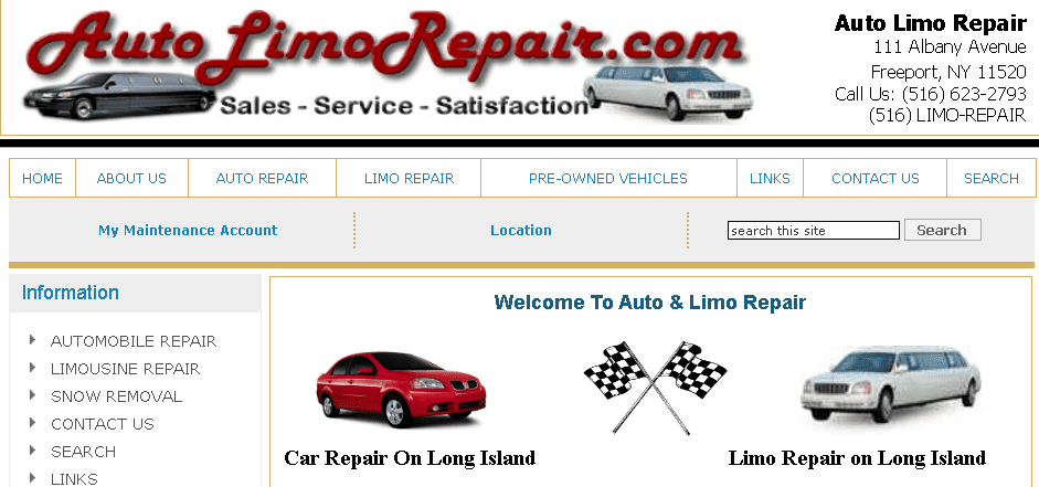 Auto and Limo Repair of Long Island NY - Fire Island Limo Affiliates
