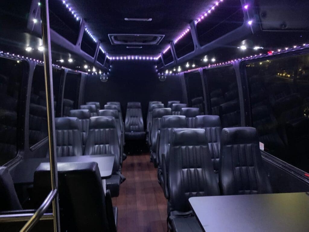 Shuttle Bus Transportation Interior Long Island NY & NYC